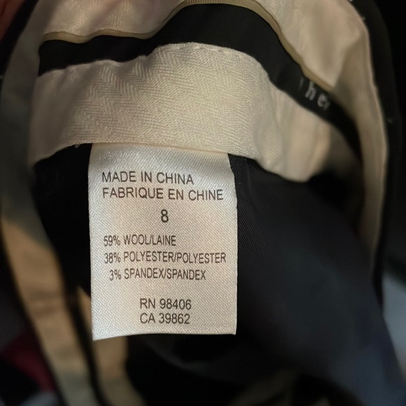 Theory Deep Chocolate Brown Tailored Suit Pant - Picture 6 of 7